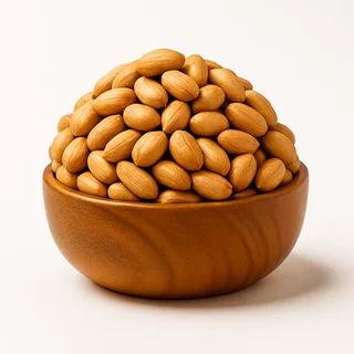 مغز بادام زمینی فله 500 گرم