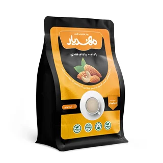 پودر نوشیدنی بادام و بادام هندی مهدیار 250 گرم